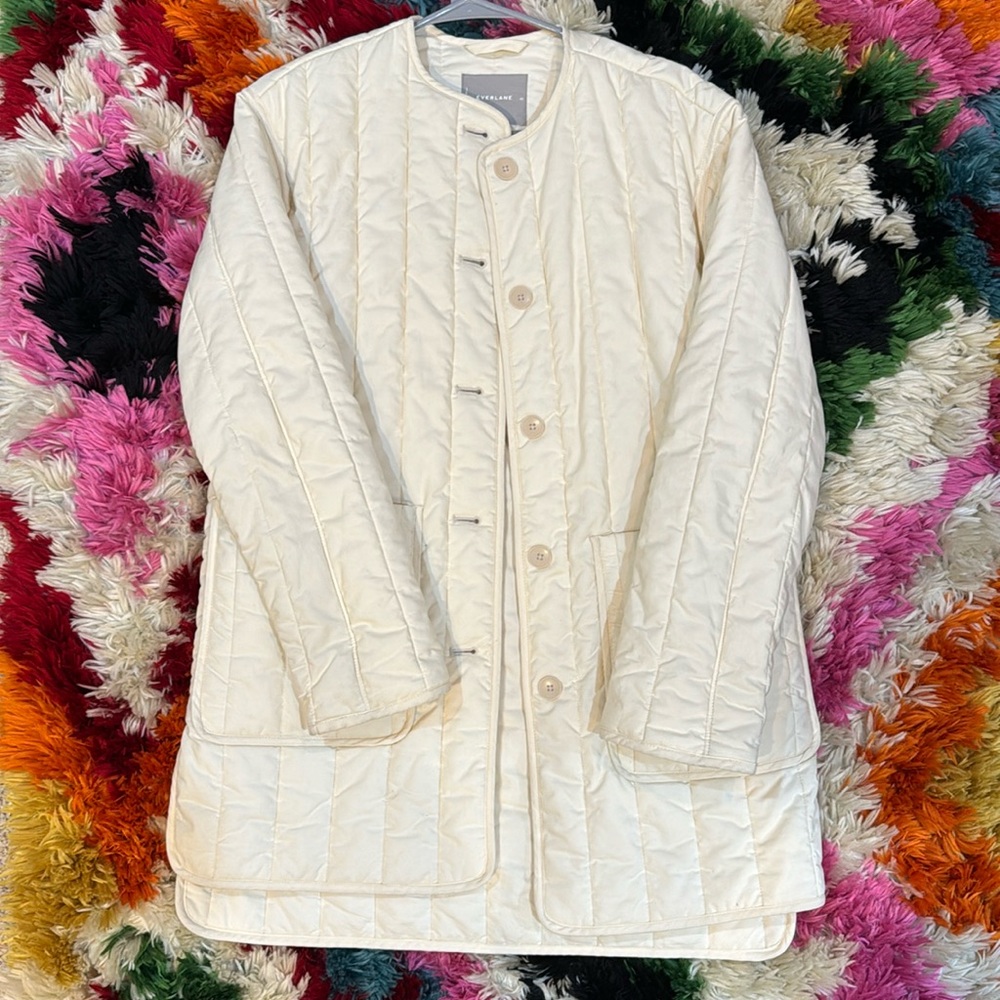 Everlane the cotton quilted jacket